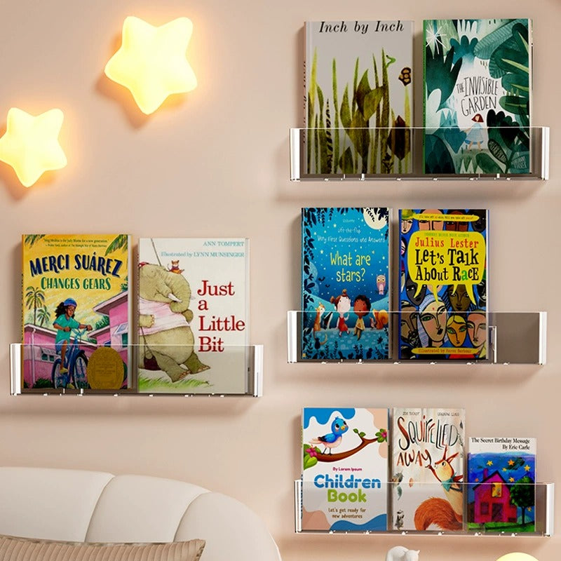 EasyMount Transparent Book Rack