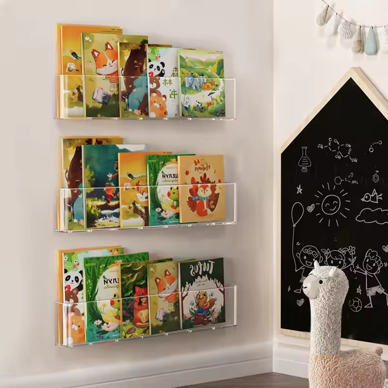 EasyMount Transparent Book Rack