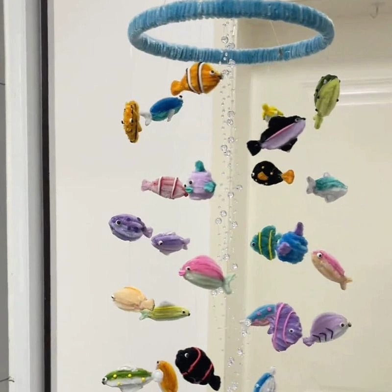 Cheerful Fish Baby Room Wind Chime