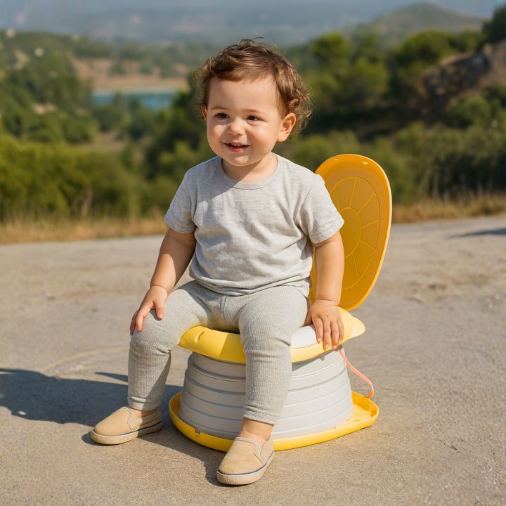 Foldable Kids Travel Potty Tub