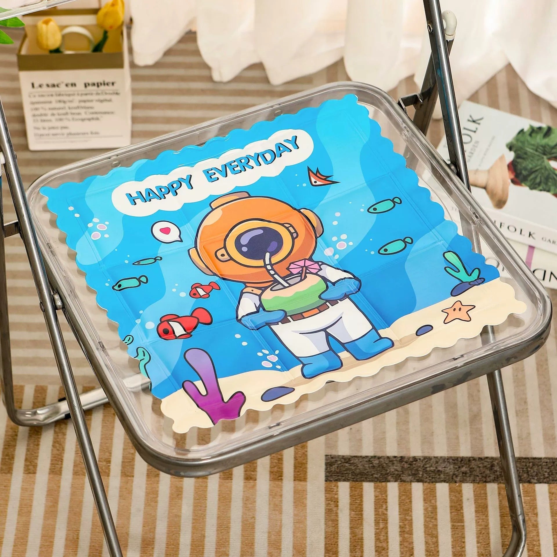 Summer Breeze Cooling Soft Cushion