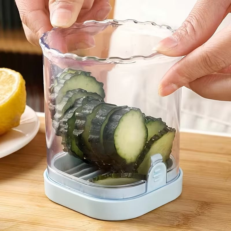 Cup Press Style Fruit & Vegetable Cutter