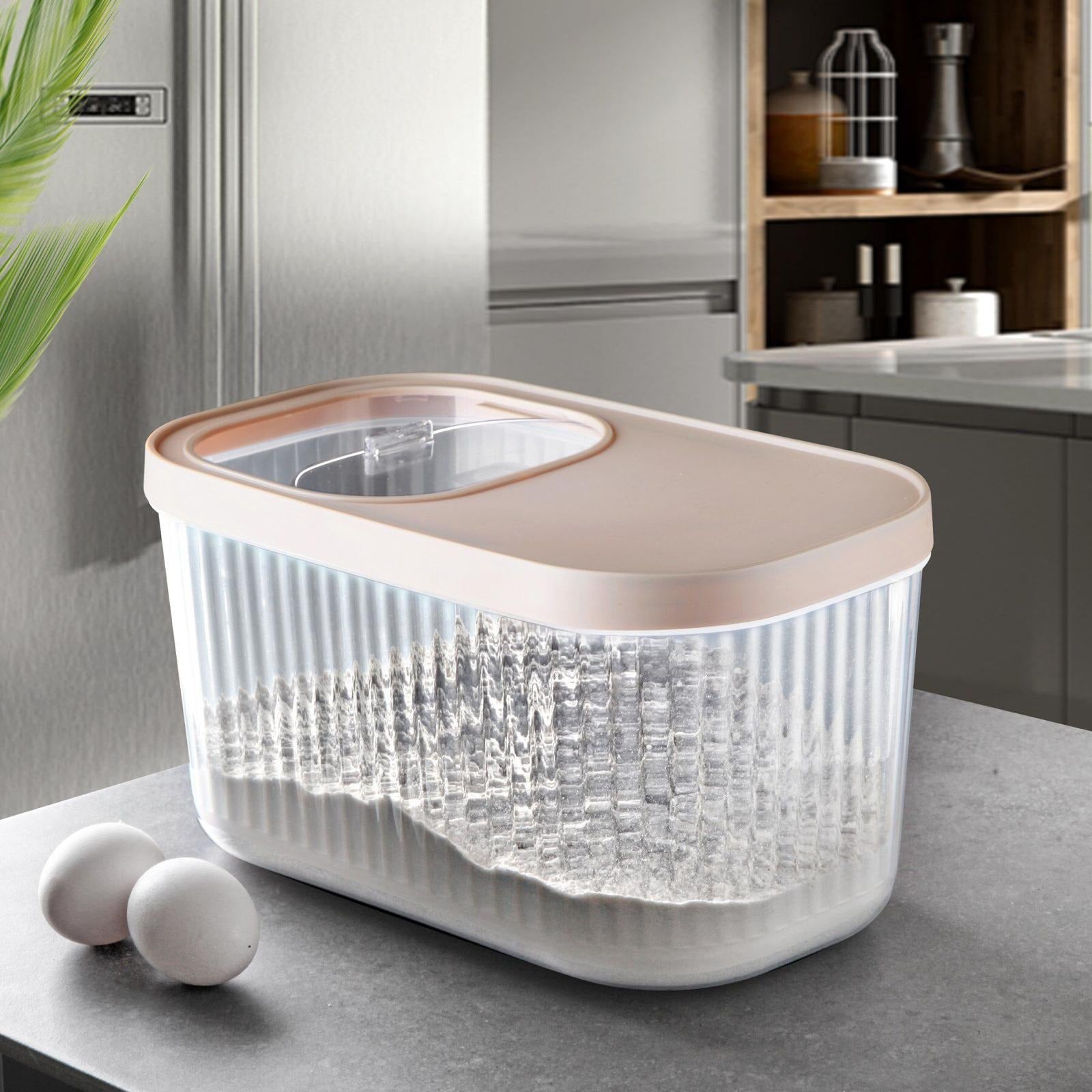 Smart Transparent Container With Slider Lid