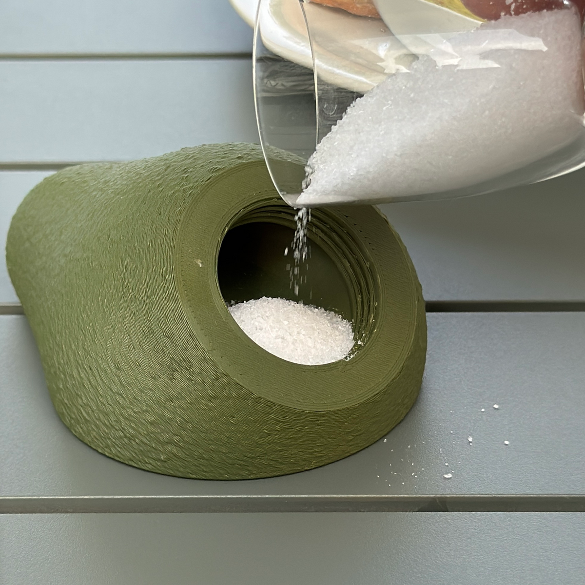 Stylish Avocado Spice Storage Bottle