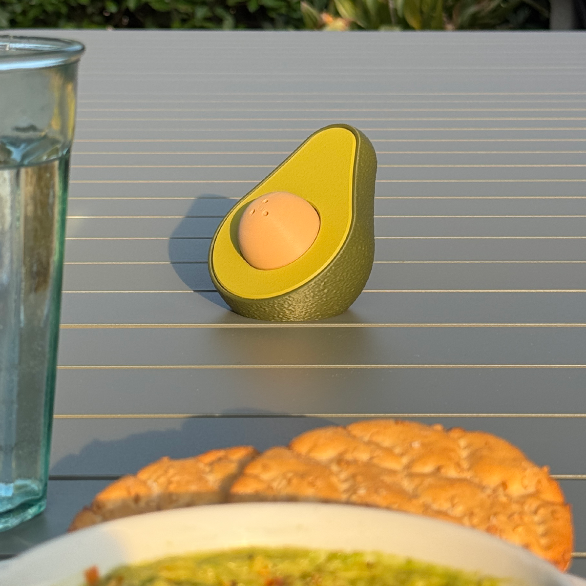 Stylish Avocado Spice Storage Bottle