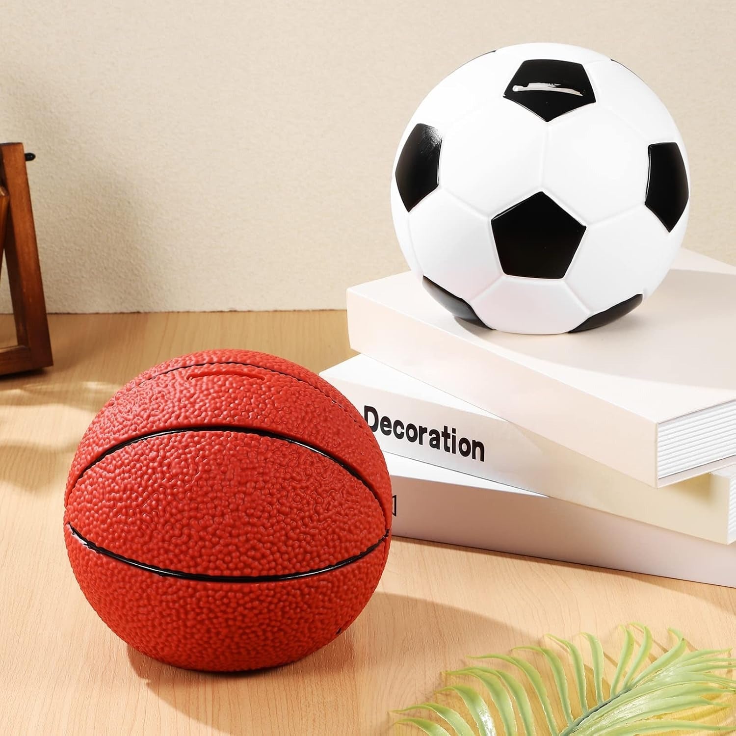 Kids Sports ball piggy bank