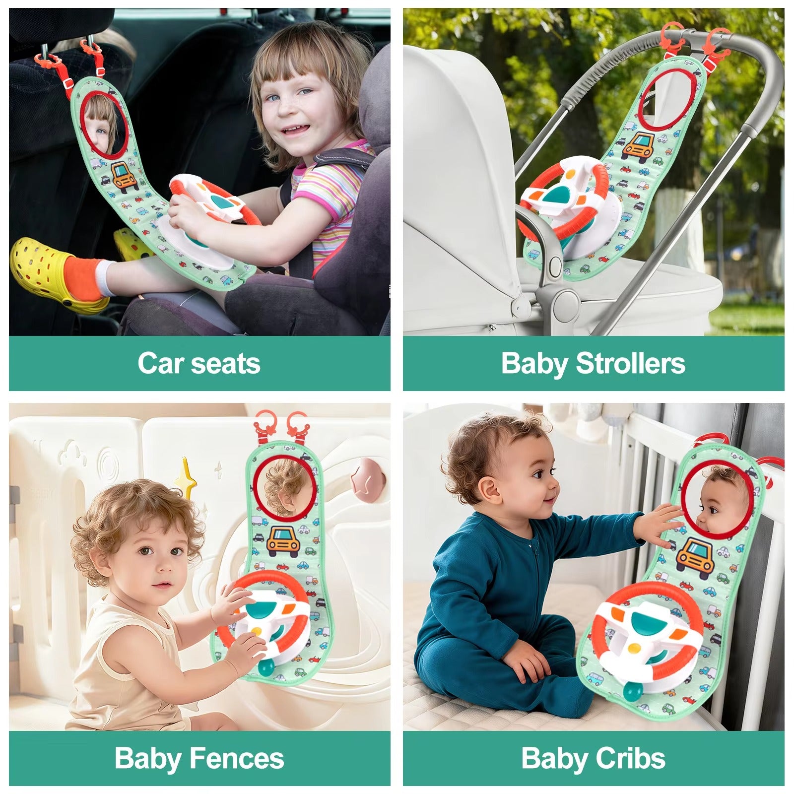 Toddler Steering Wheel Car Toy