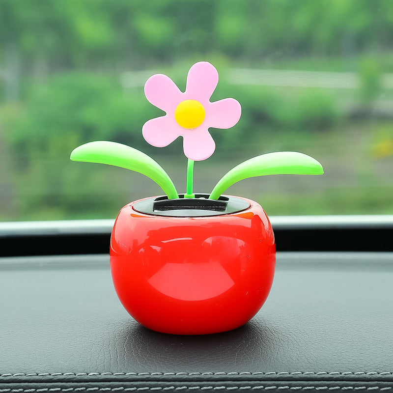 Funny Solar Powered Dancing Flower Dashboard