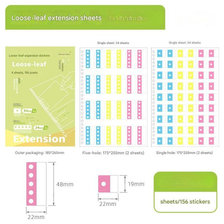 Colorful Sticky Tabs for Notes & Files