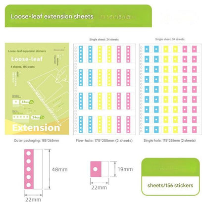 Colorful Sticky Tabs for Notes & Files