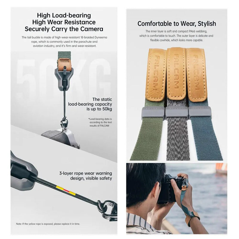 Magnetic Buckle Camera Wrist Strap