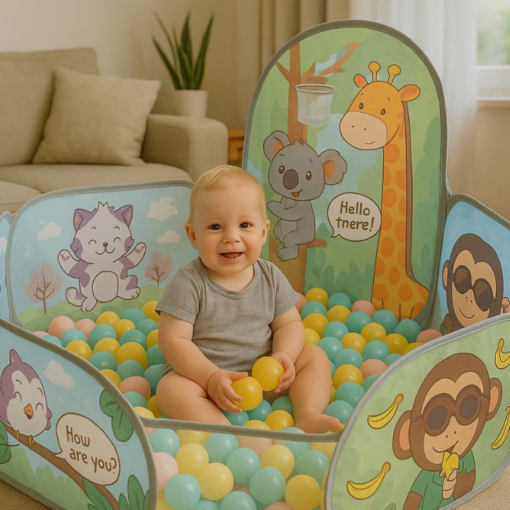 Colorful Baby Fun Play House  ( Balls Not Included )