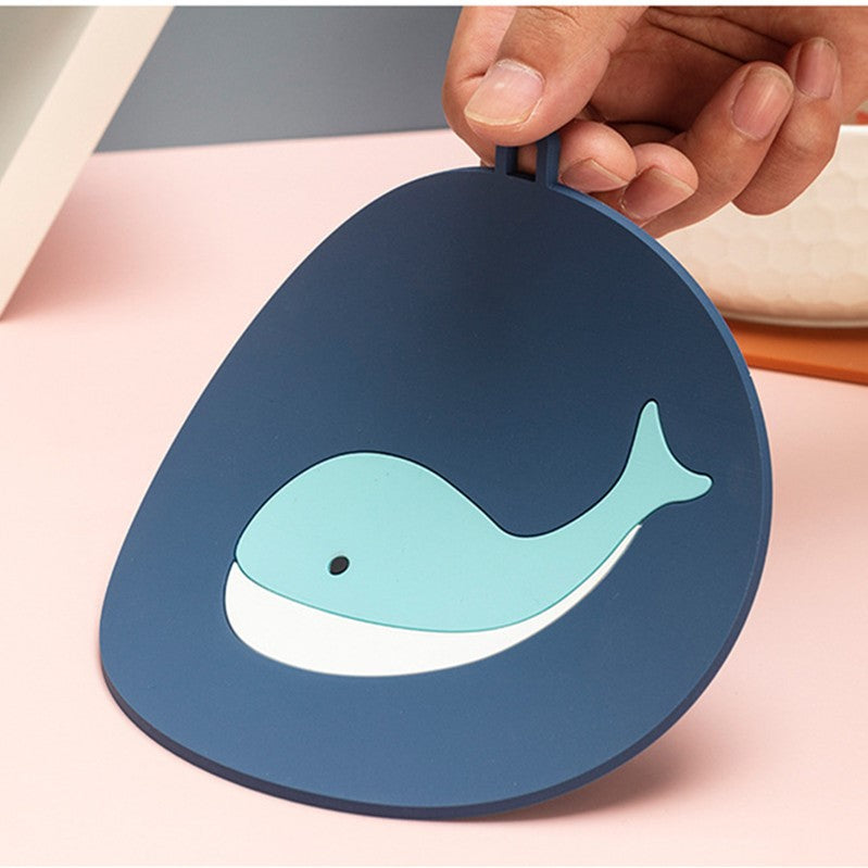 Cartoon Silicone Non-Slip Insulation Dinning Mat