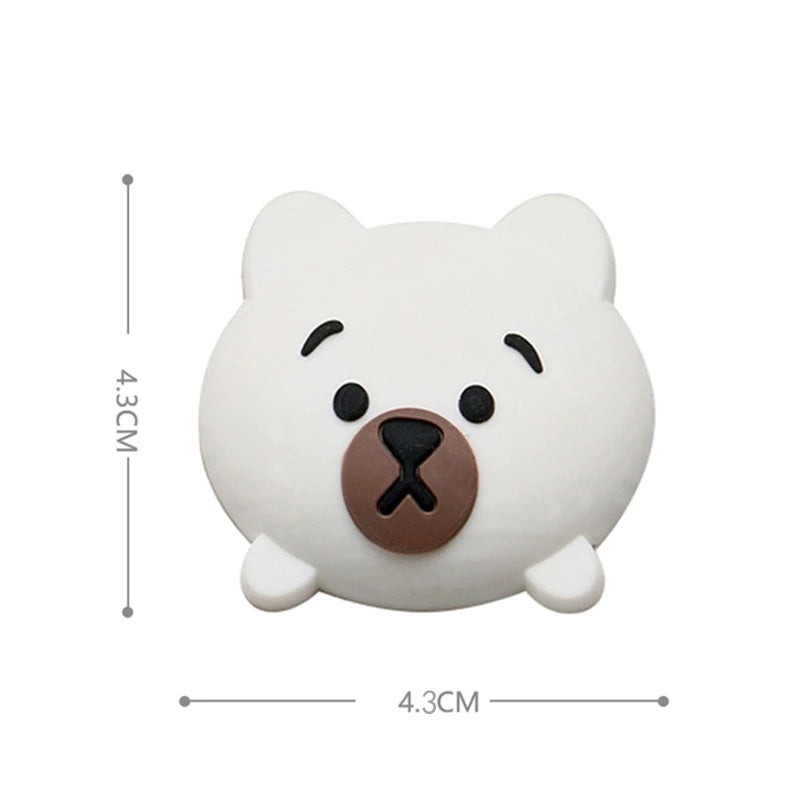 Cartoon silicon door stopper for wall safety (MULTI DESIGN)