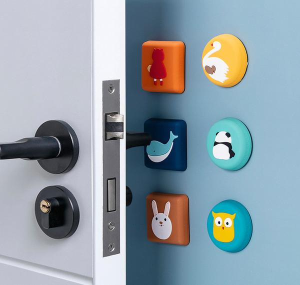 Cartoon silicon door stopper for wall safety (MULTI DESIGN)