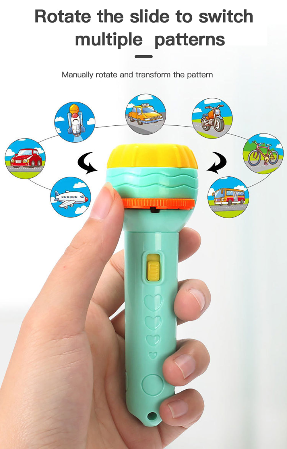 Mini Projector Kids Torch