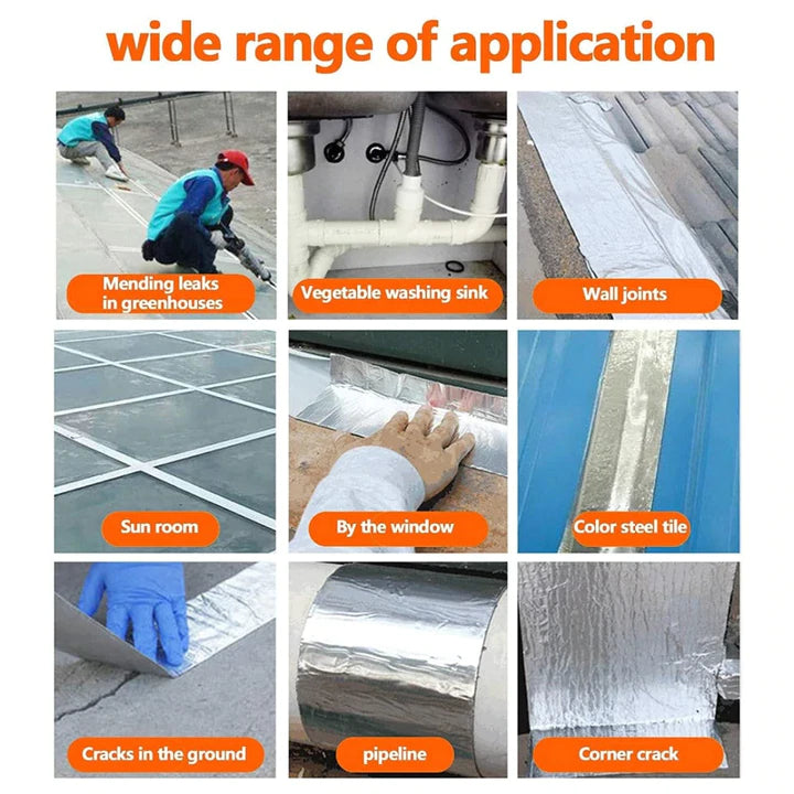 Waterproof Aluminium Tape - 5 Meters | BUY 1 GET 1 FREE 🔥